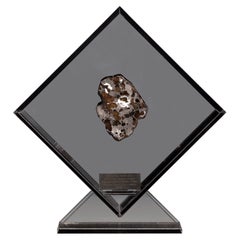 Original Design, Seymchan with Olivine Meteorite in a Acrylic Display