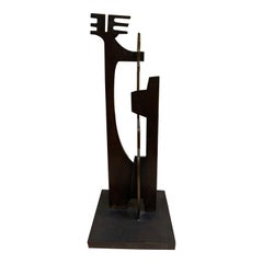 Arnaldo Ugarte "Family: Mother, Father & Child" Bronze Sculpture