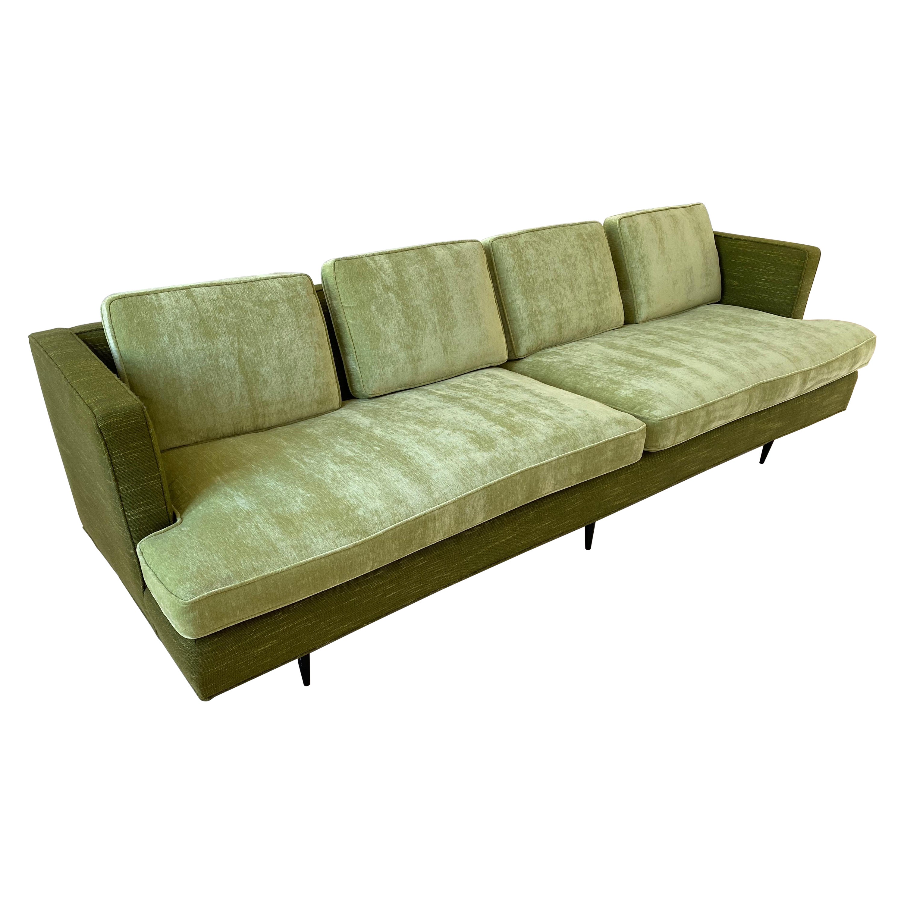 Even Arm Edward Wormley Style Sofa
