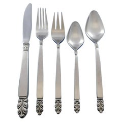 Norse by International Stainless Steel Flatware Set for 12 Service 66 Pieces
