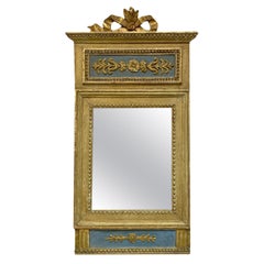 19th Century Gold Swedish Gustavian Gilded Pine Wall Glass Mirror by Jp Larsson