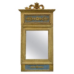 Miroir mural gustavien suédois du 19ème siècle en pin doré par JP Larsson