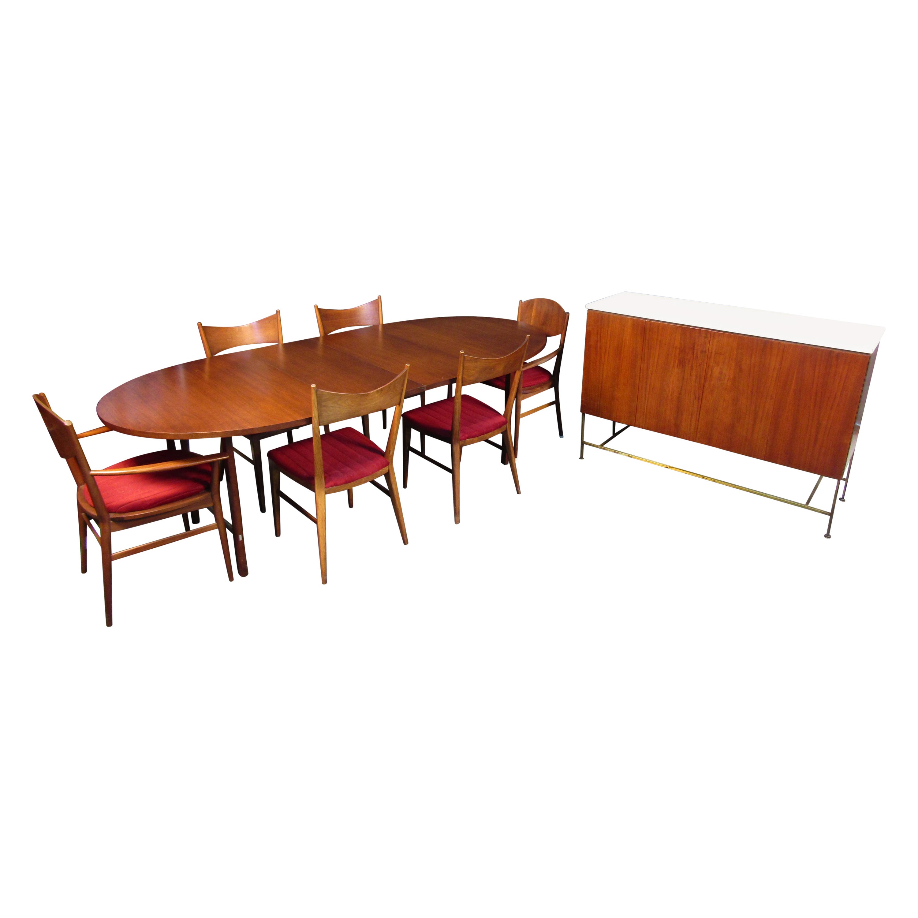 Server and Dining Room Set by Paul McCobb For Sale