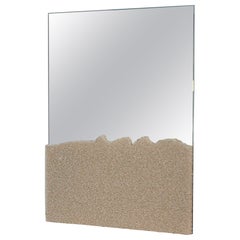 SR - Short Rectangle, Ceramic Foam Mirror by Jordan Keaney