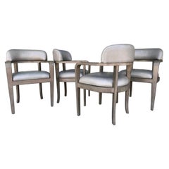 Steve Chase Originals Set of Four Custom Modern Game or Dining Chairs
