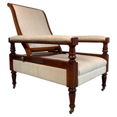 Ralph Lauren Home “Norfolk” Adjustable Louis XVI Style Lounge Chair