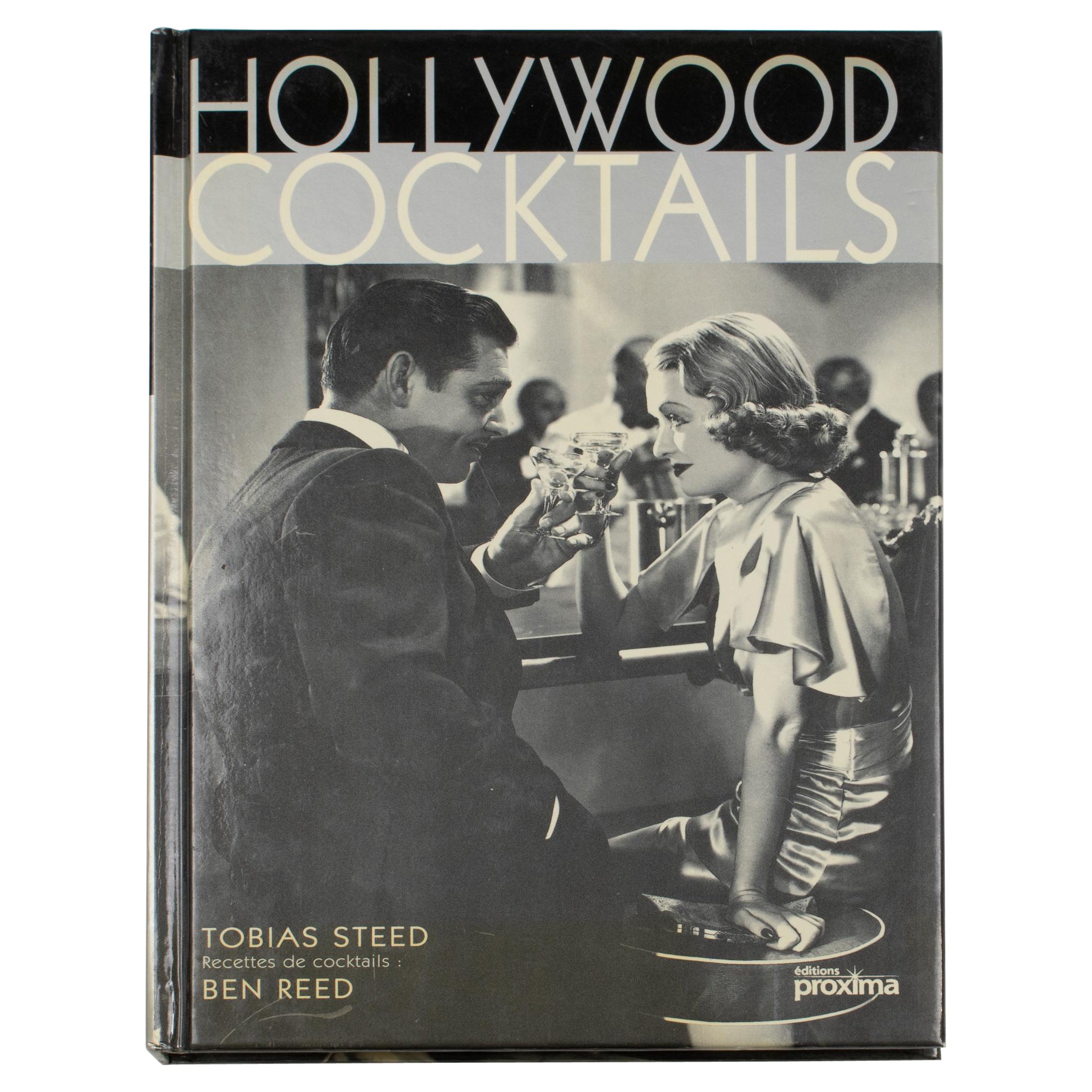 Hollywood Cocktails Book by Tobias Steed, French Edition, 2000
