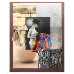 20th Paris School Collage Cutout Artwork Meravigliose opzioni di interior design