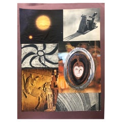 20th Paris School Collage Cutout Artwork Meravigliose opzioni di interior design