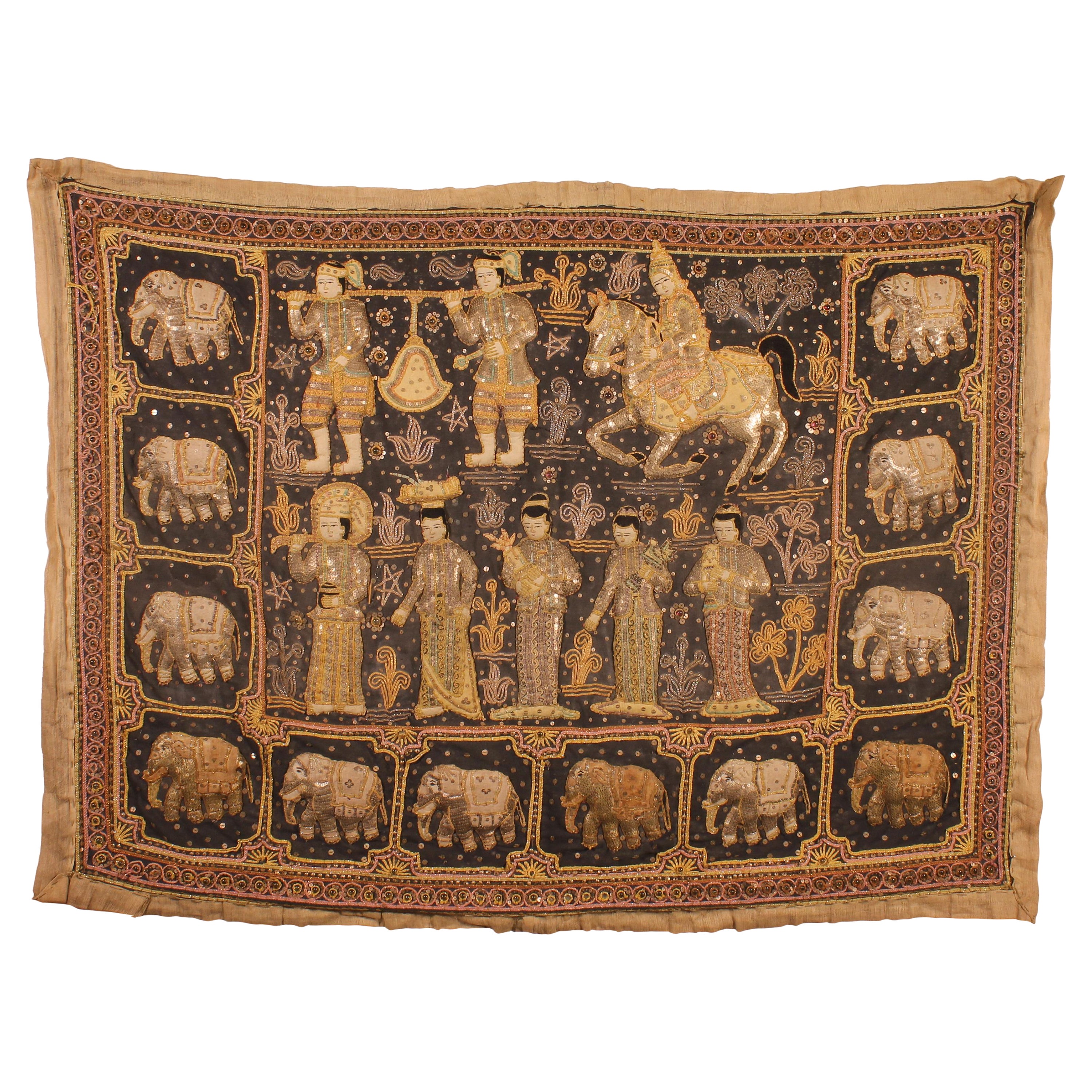 19th Century Thai Embroidery