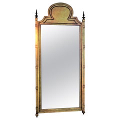 Miroir en bois doré de style mauresque Hollywood Regency, années 1960