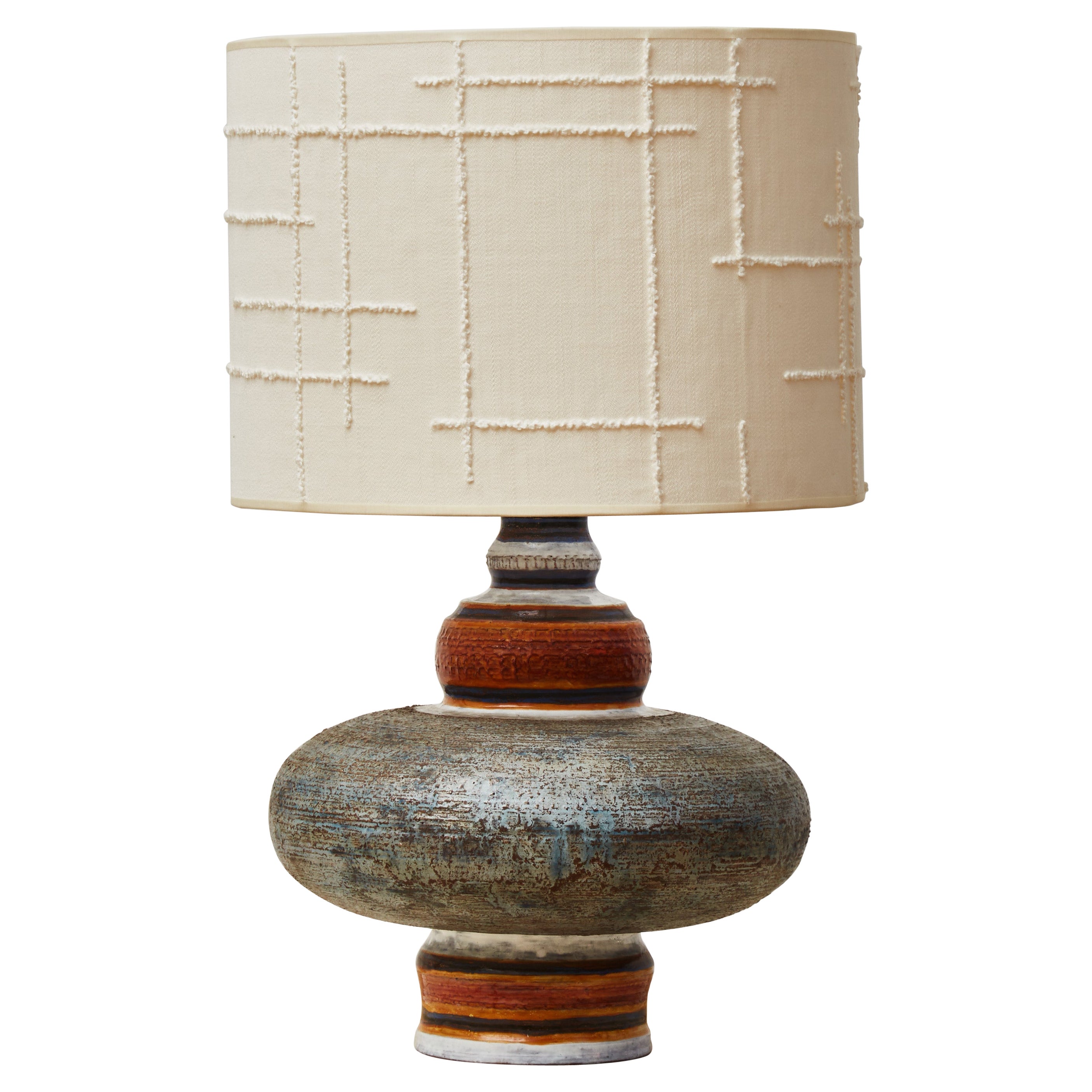 Ceramic Table Lamp by Jacques Poussine