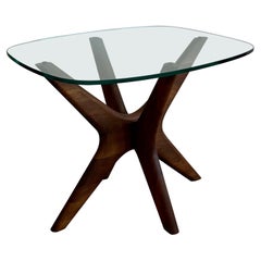 Adrian Pearsall "Jacks" Side Table in Walnut