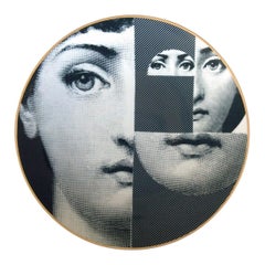 Piero Fornasetti Rosenthal Porcelain Themes & Variations Plate, Motiv 27