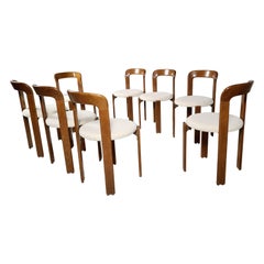 Bruno Rey Dining Chairs for Dietiker, 1970s