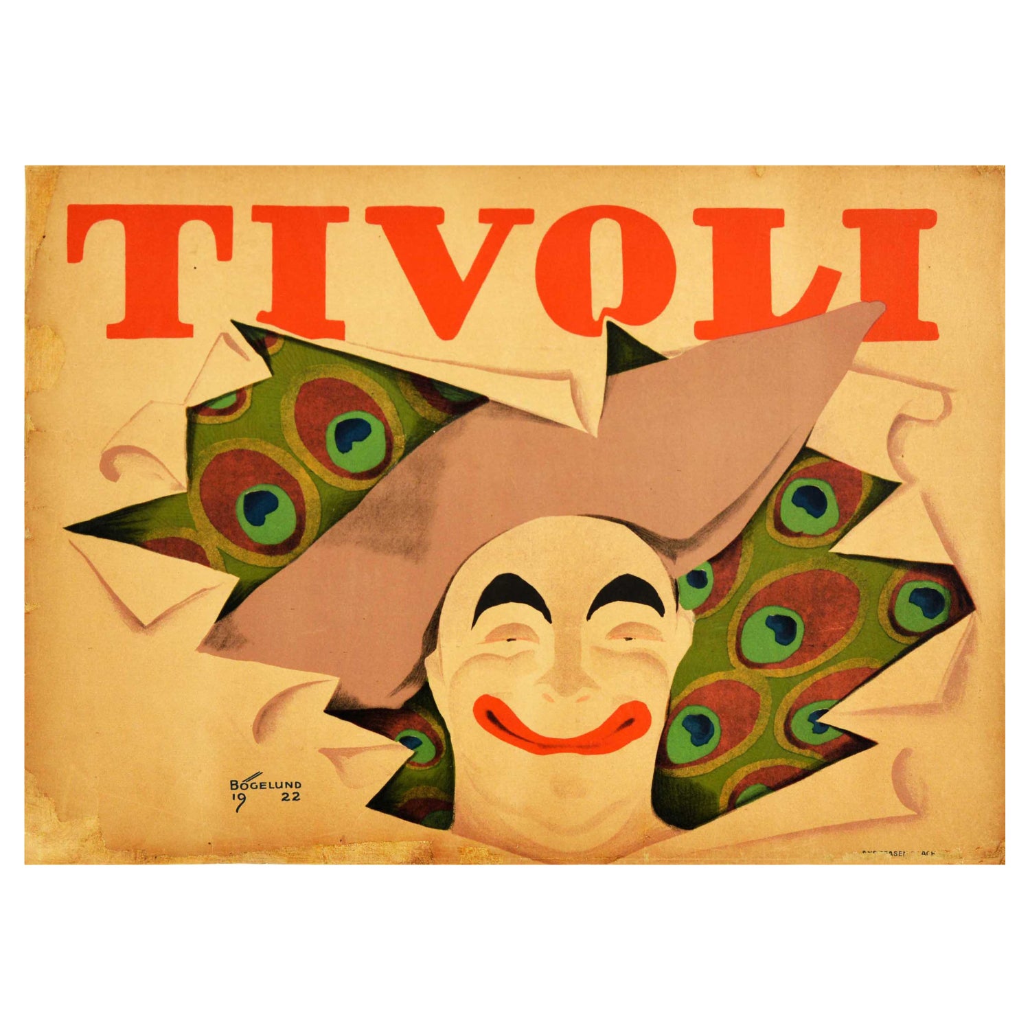 Ib Andersen, Tivoli, Silkscreen Poster 1stDibs | tivoli poster