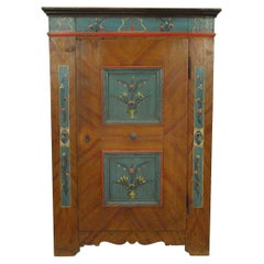 Faux Painted Austrian Armoire