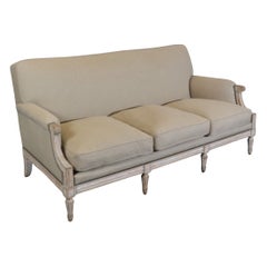 Vintage French Louis XVI Style Sofa