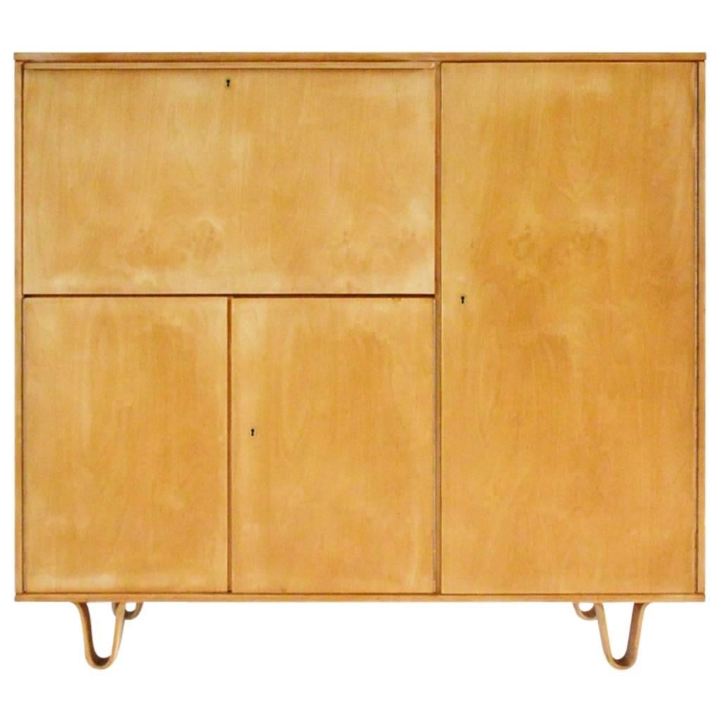 Cees Braakman Birch Series CB01 Cabinet or Cupboard Desk 