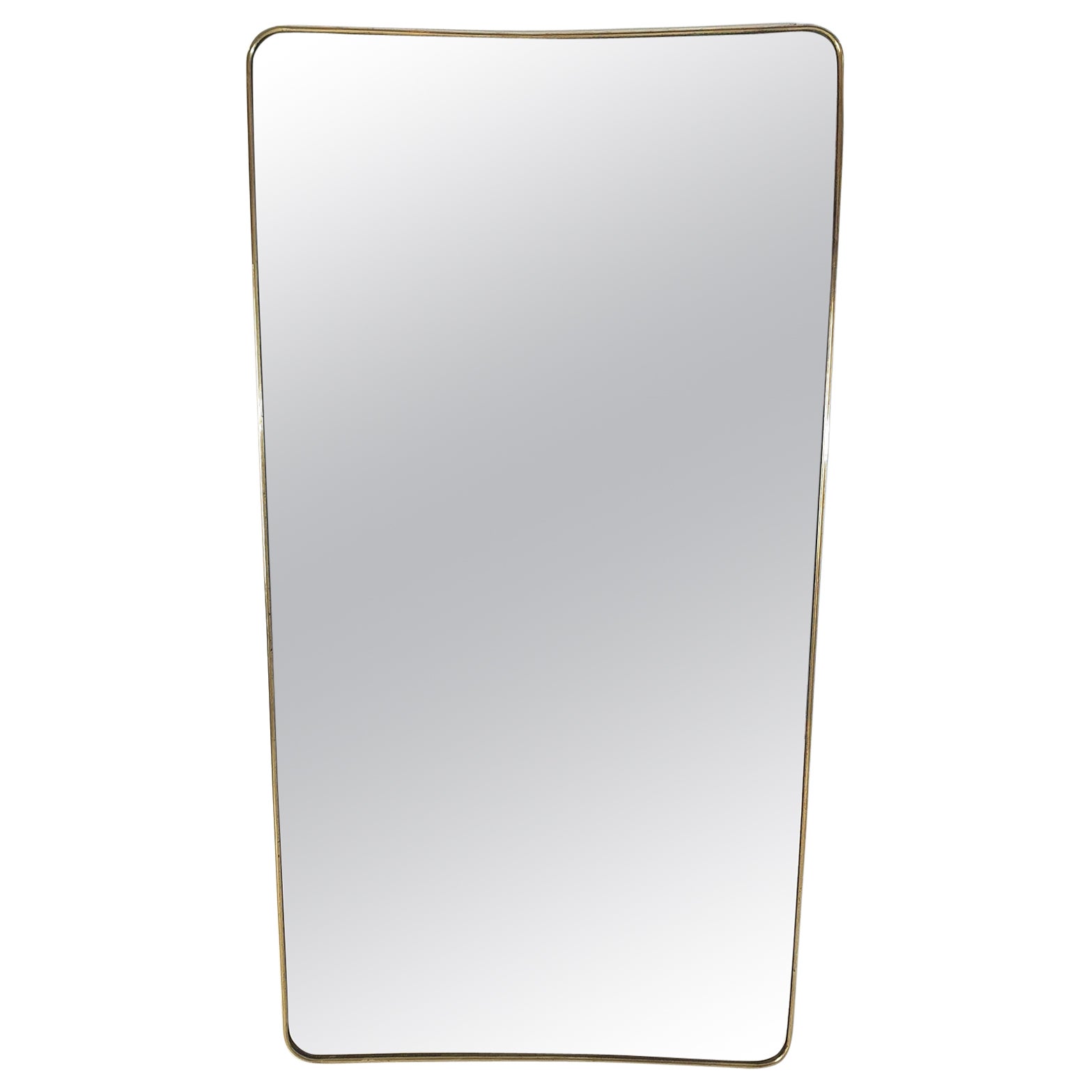 Full Lenght Mid-Century Mirror attributed to Gio Ponti  