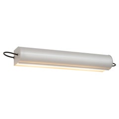 Charlotte Perriand 'Applique Cylindrique Longue' Wall Lamp in White