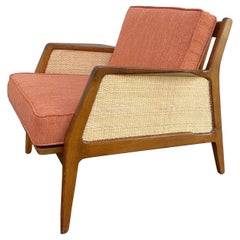 Used MCM Lounge Chair with Cane Panels