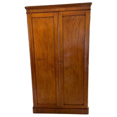 Antique Victorian Quality Mahogany Double Door Wardrobe