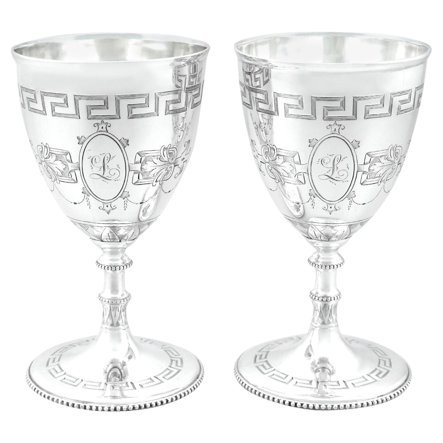 Copas Victorianas de Plata de Ley
