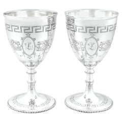 Coupes victoriennes argent sterling