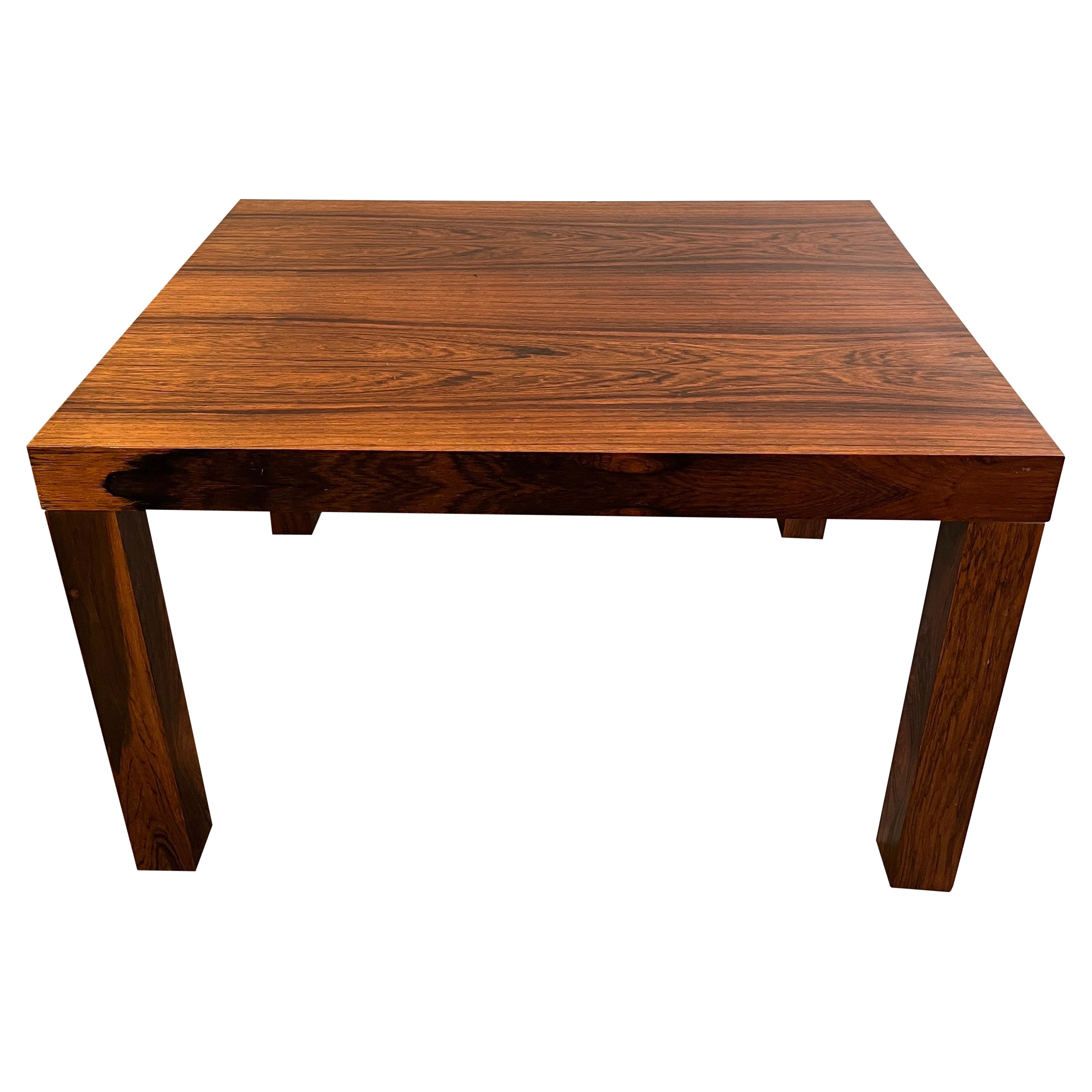 Midcentury Parsons Small Coffee or End Table For Sale