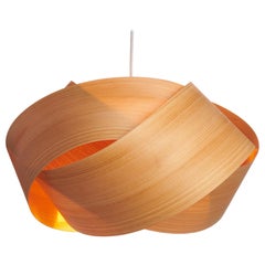 SERENE Pendentif chandelier 32" en bois de cyprès, édition Modernity limitée