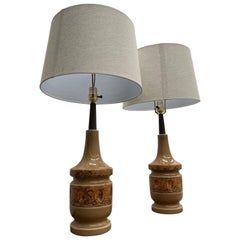 Retro Mid-Century Modern Lamps Set of 2