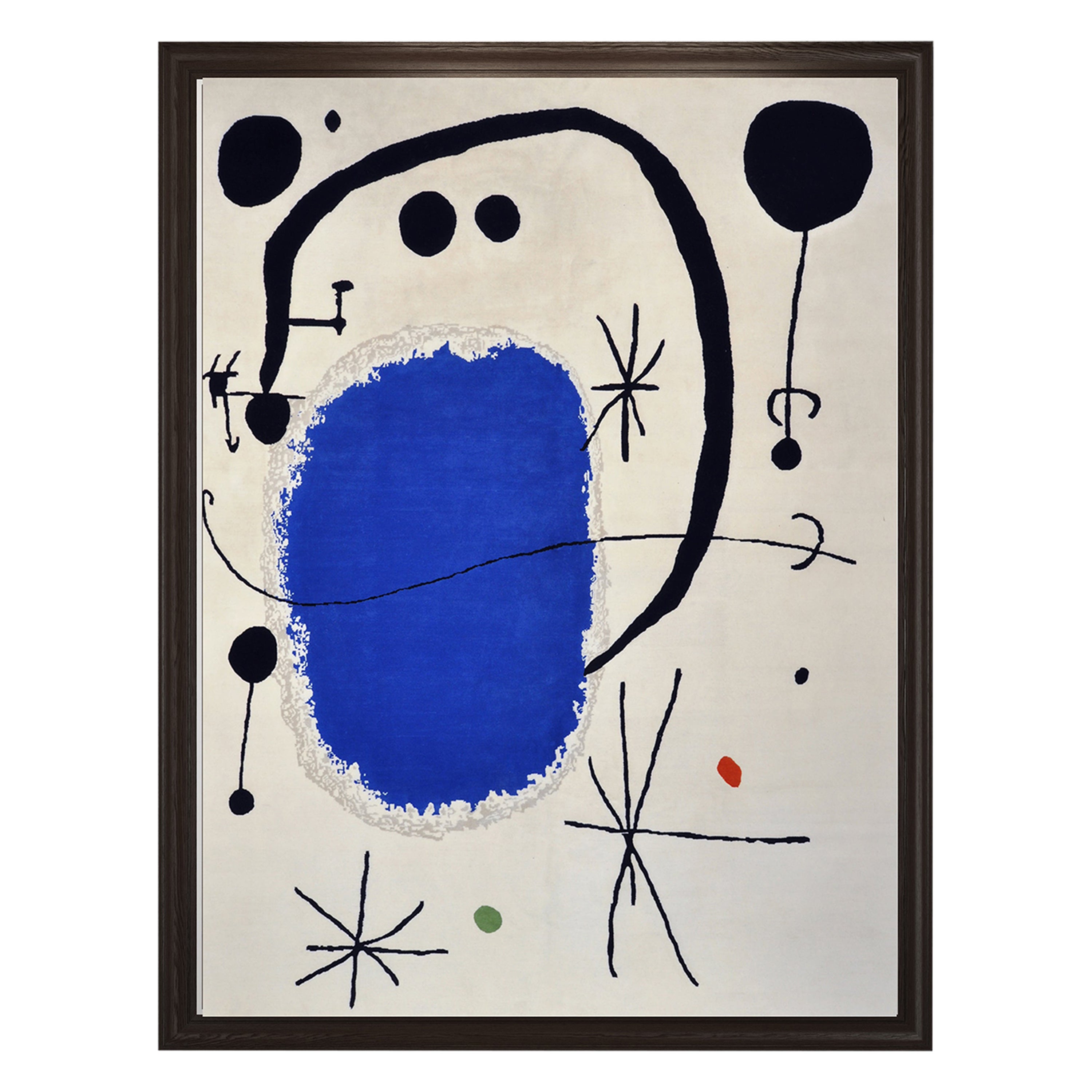 HandSigned Modern Tapestry by Sonia Delaunay, Grande Icône For Sale at