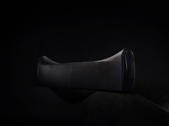 Scandinavian Leather Saddle Bench by Trent Jansen & Johnny Nargoodah