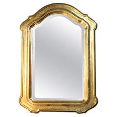 Golden Gilded Antique Italian Wall Mirror