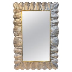 Murano Ruffle Mirror