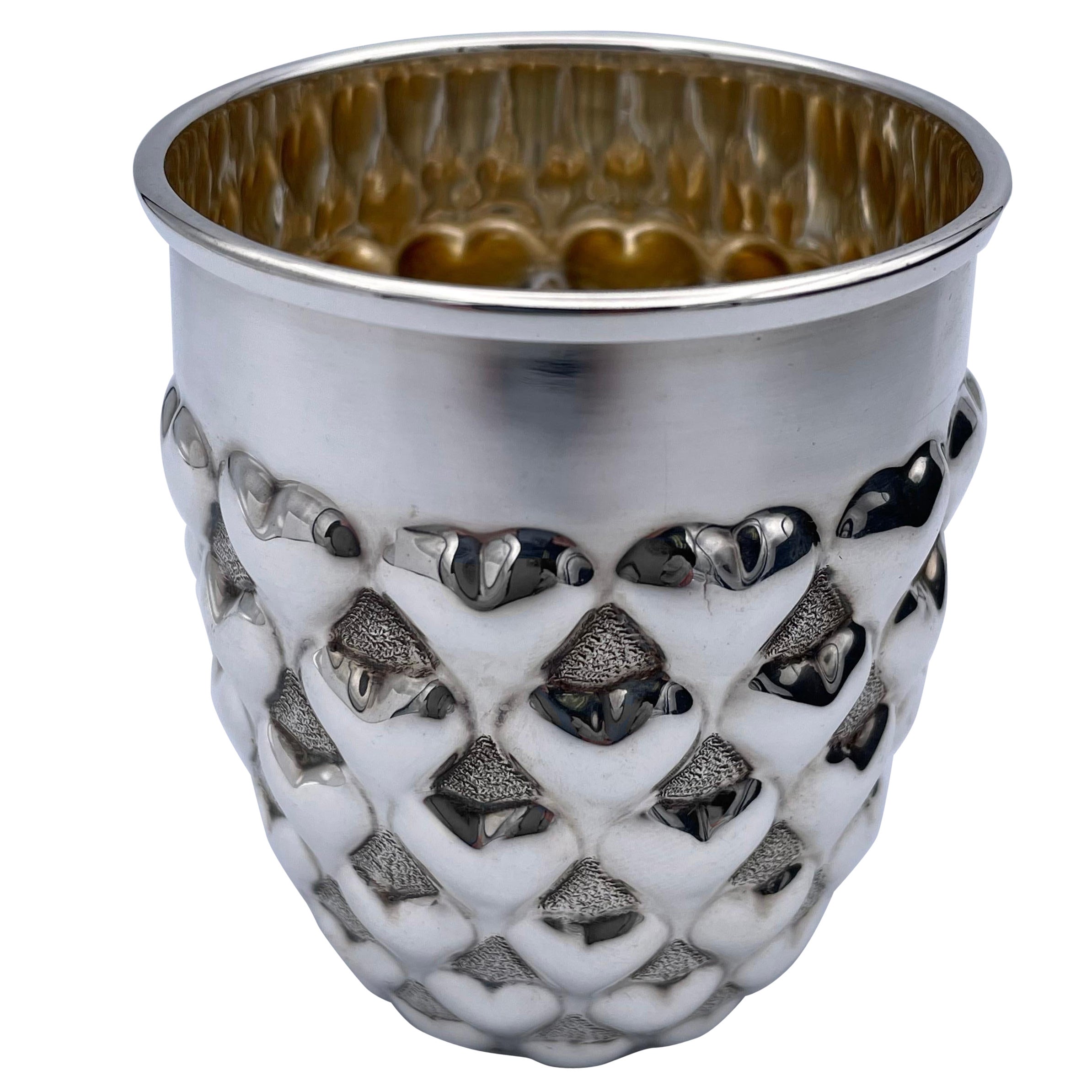 Tiffany & Co. Sterling Heart Cup