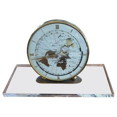 Used Italian World Table Clock, Germany, 1950s