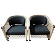 Neil Frankel Knoll Rolling Office Chairs