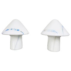 Pair of Mushroom Table Lamps by Peil and Putzler, 1970s