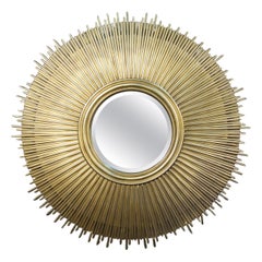 Mid-Century Sunburst Mirror