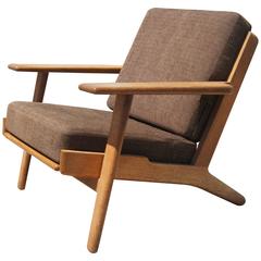 GE-290 Low-Back Lounge Chair by Hans Wegner for GETAMA