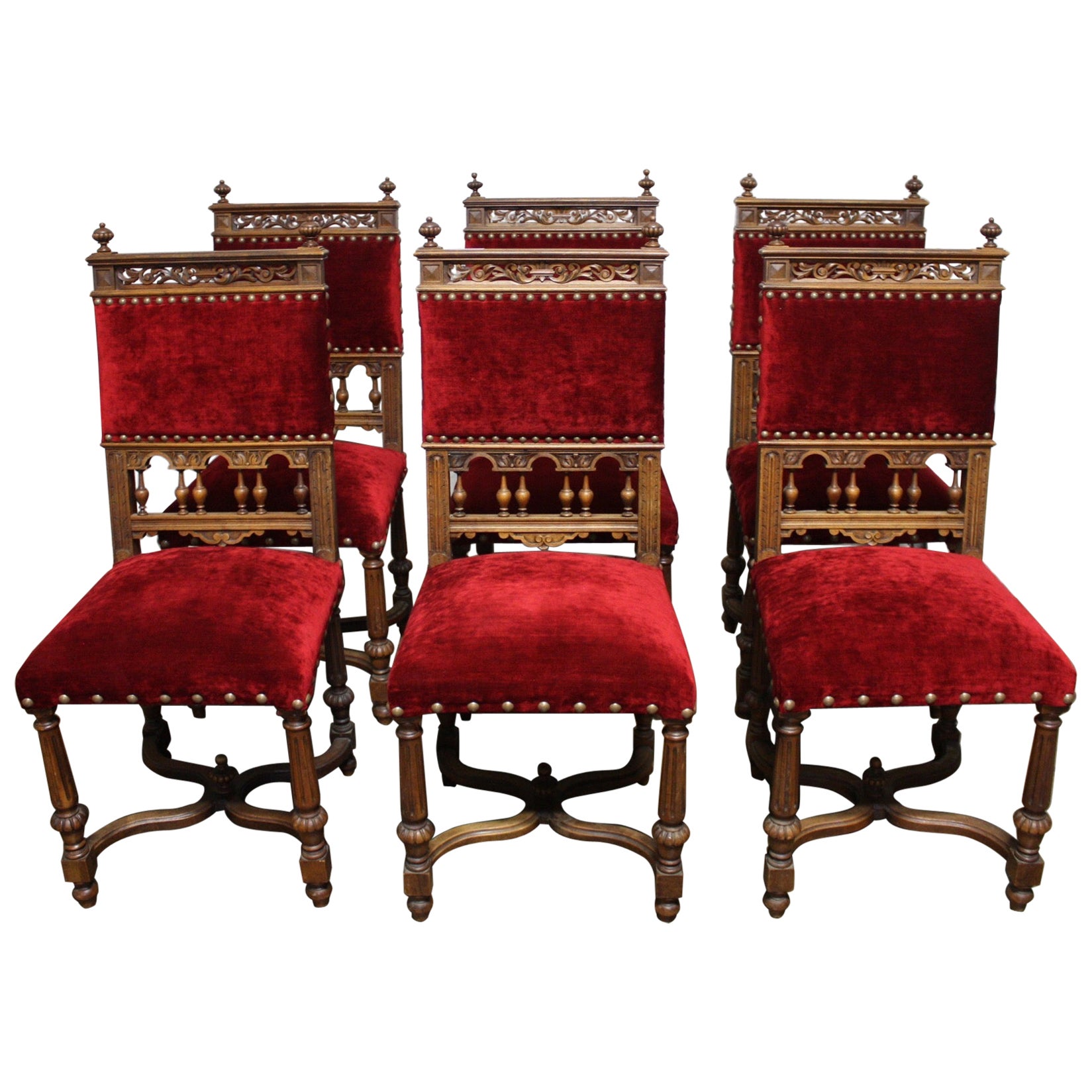 French, 19th Century, Dining Room Chairs