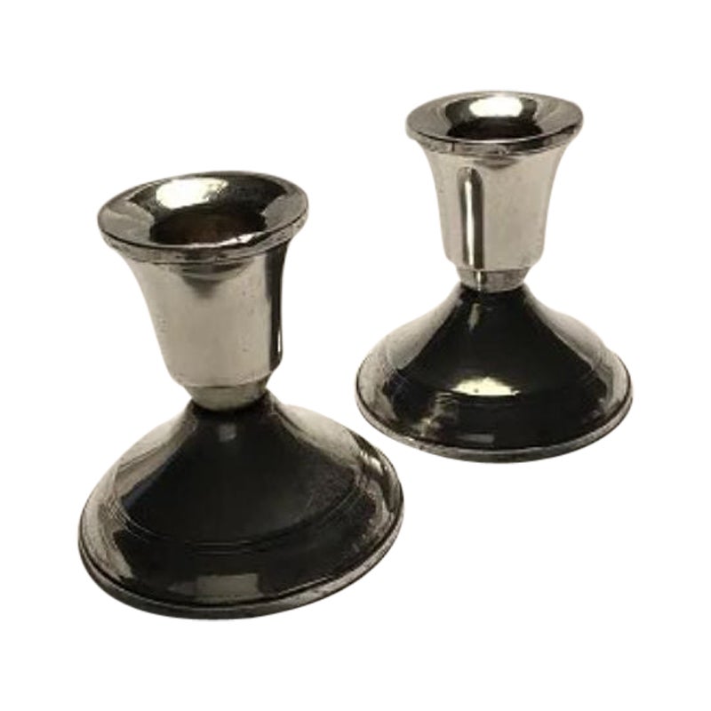 Duchin Sterling Silver Candlesticks