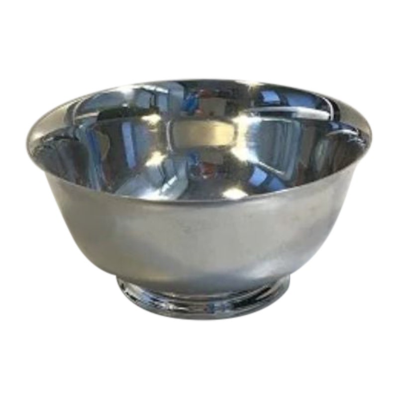 Lunt Sterling Silver Bowl 'Paul Revere' For Sale