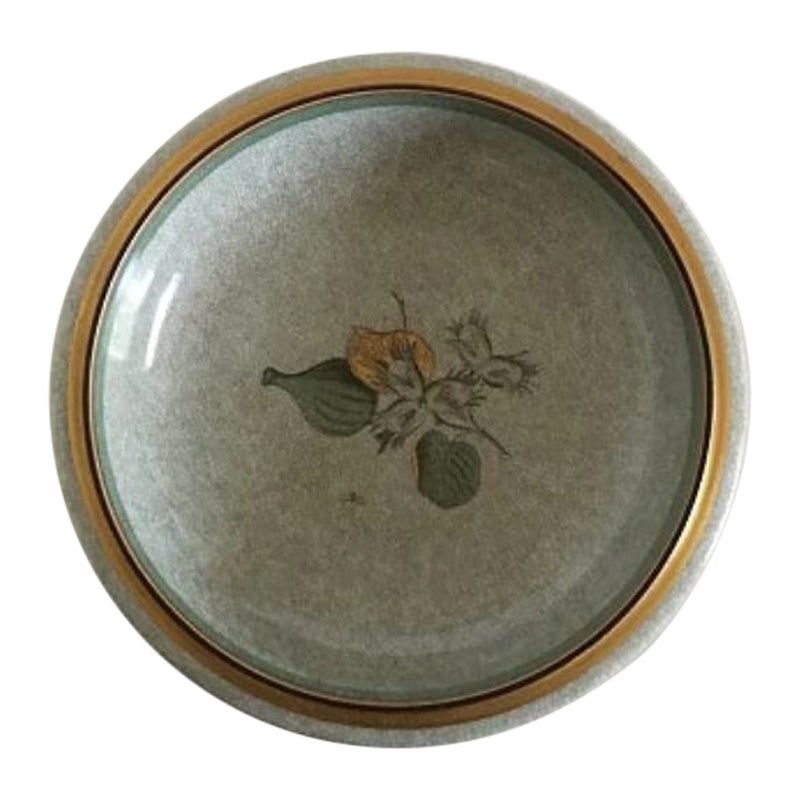 Royal Copenhagen Art Deco Bowl in Cracle Glaze No 772/3606 For Sale