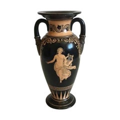 Royal Copenhagen Porcelain Amphora Vase with Handles