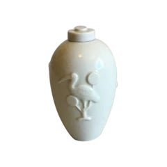 Royal Copenhagen Porcelain Vase with Lid No 3300