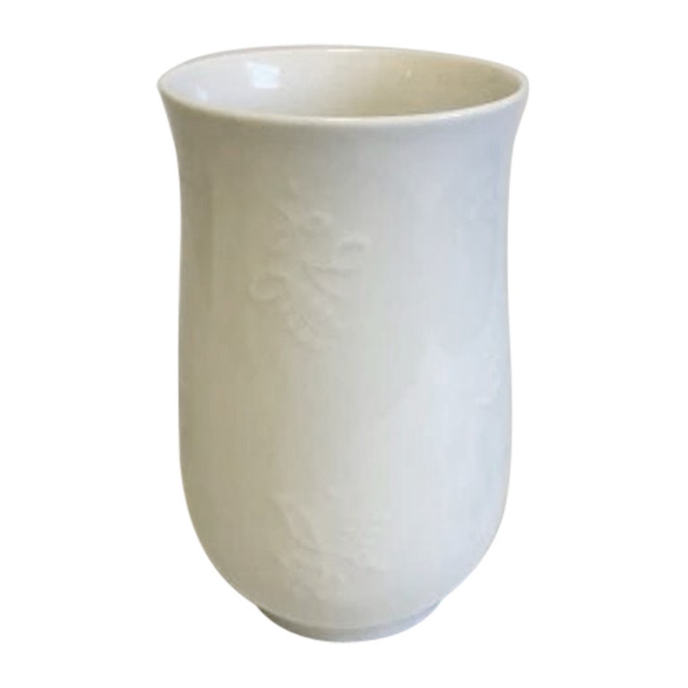 Royal Copenhagen Blanc de Chine Vase No 4220 For Sale