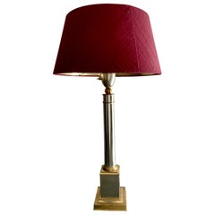 Lampe de Table Française de Style Maison Jansen du Milieu du Siècle